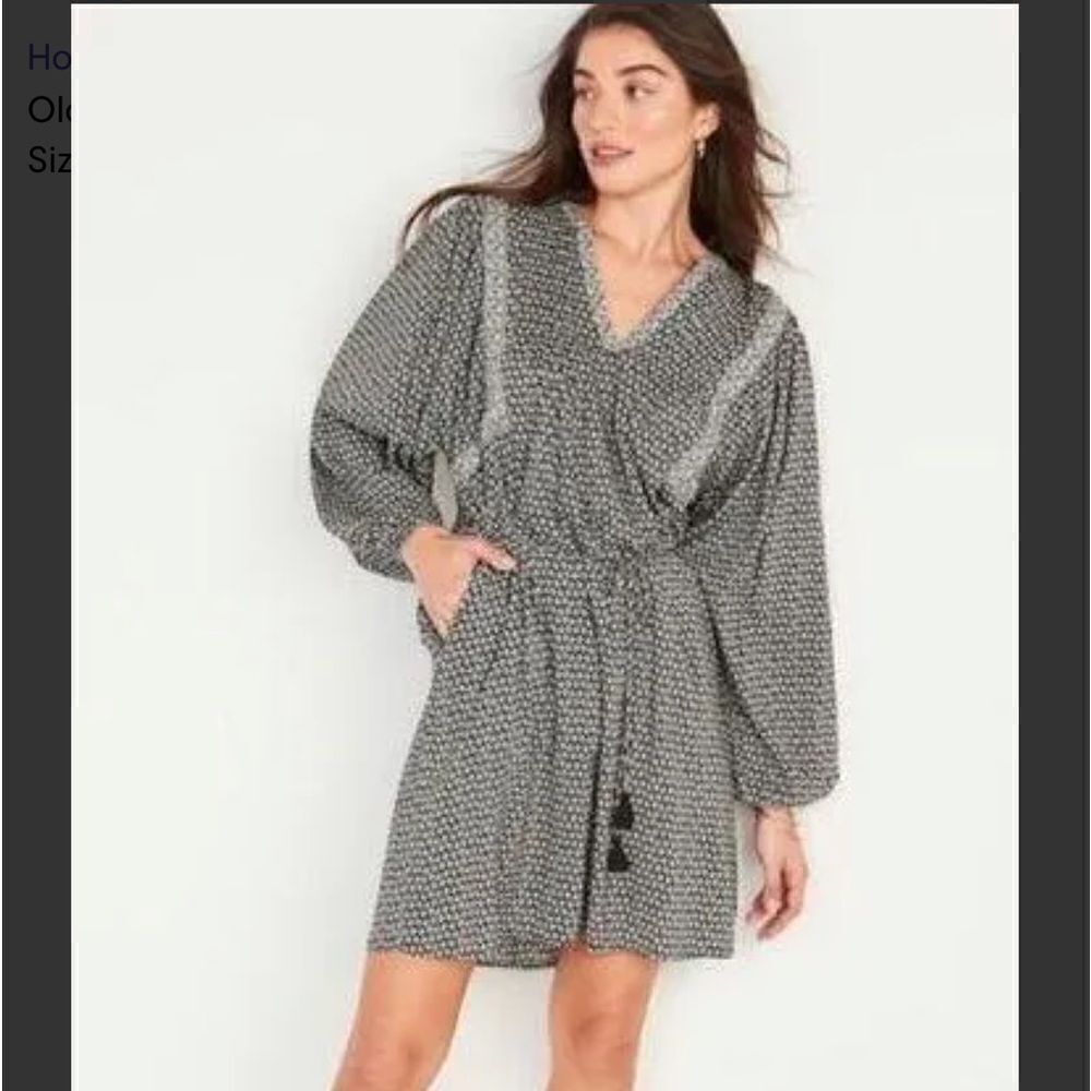 Old Navy peasant style dress